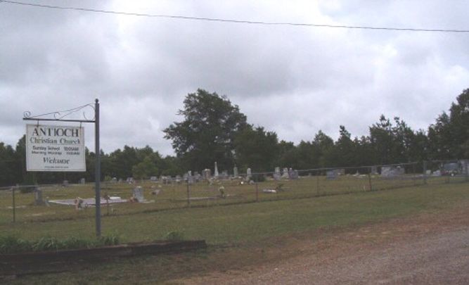 The church's graveyard.